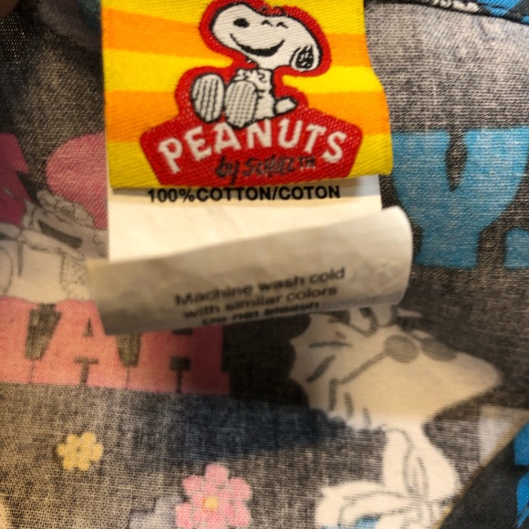 Peanut Scrub Top XXL Snoopy 100% Cotton, 2 front pockets - Picture 4 of 11